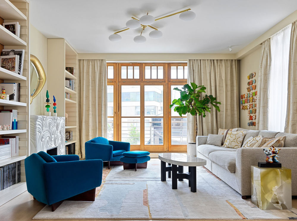 豪华艺术公寓设计丨俄罗斯莫斯科丨Ангелина Аскери-0