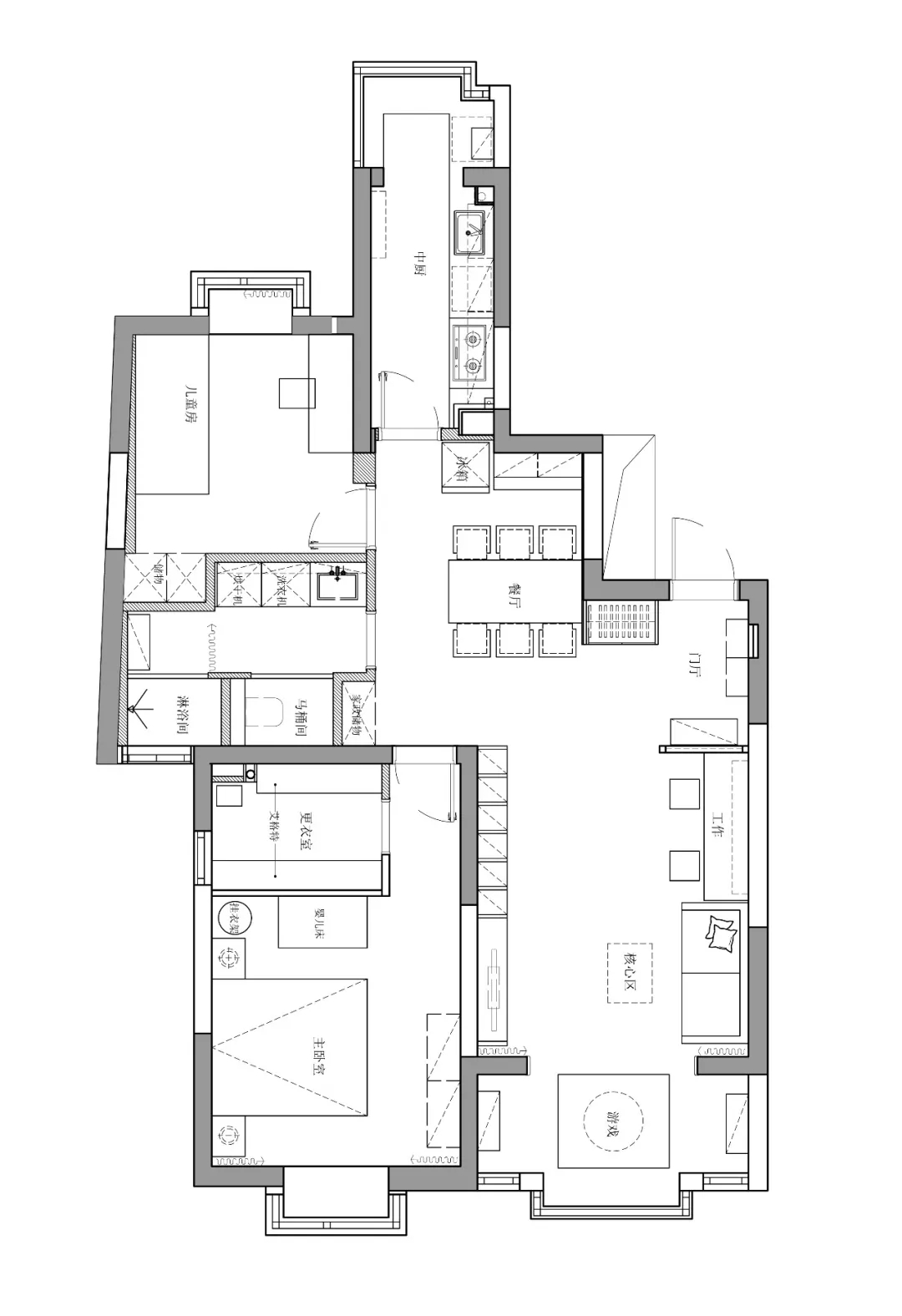 南京·110m²人文北欧风住宅  象物建筑空间-18