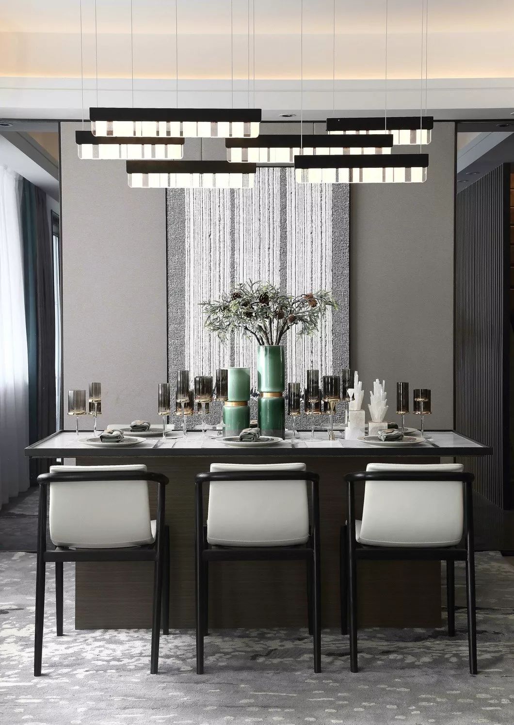 中南熙悦 200㎡顶级复式，新东方主义风格演绎现代生活-33