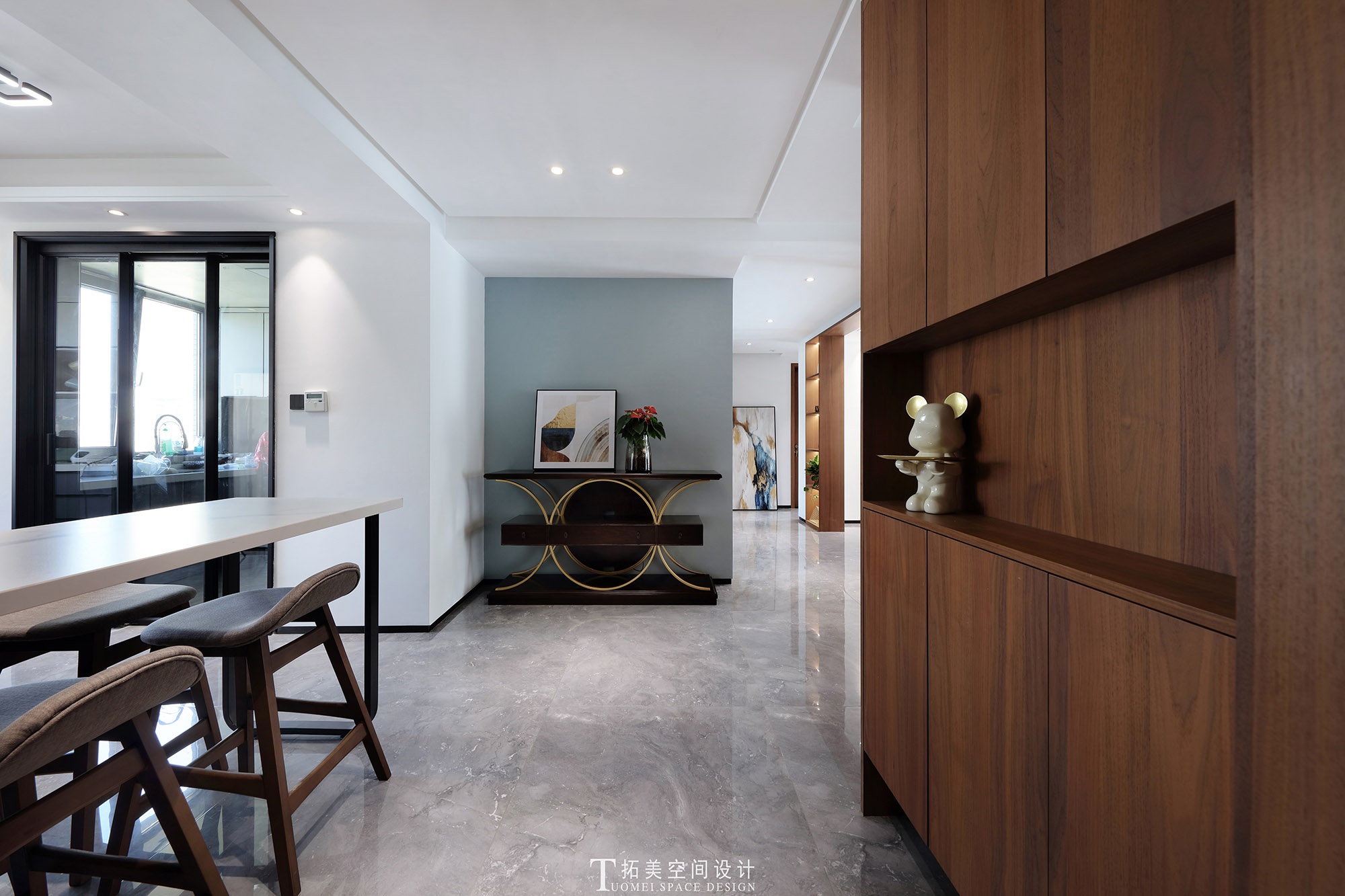 280㎡现代顶层复式丨中国丨拓美空间设计-2