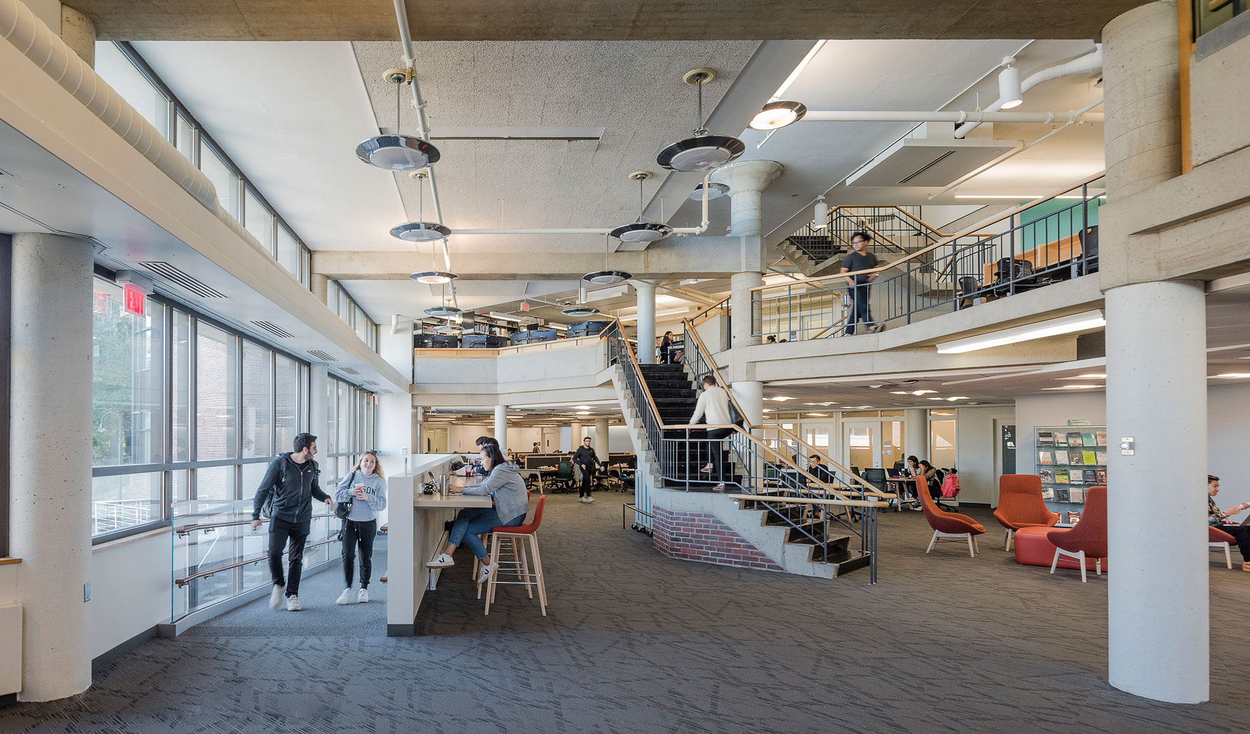 巴布森霍恩图书馆翻新工程丨美国丨Finegold Alexander Architects-20