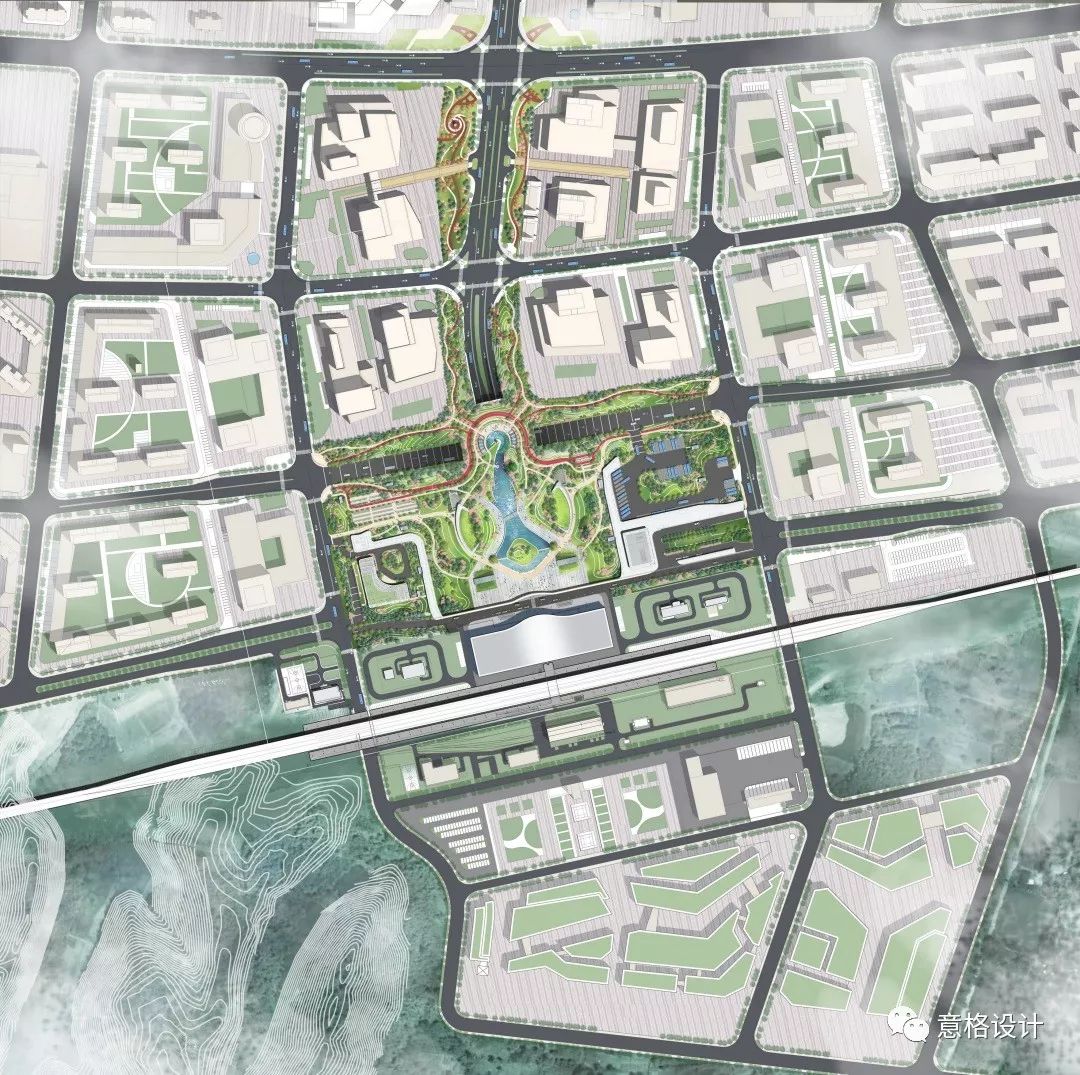 【意格作品】杭黄铁路桐庐站站前广场——景观引领多专业整合范例-43