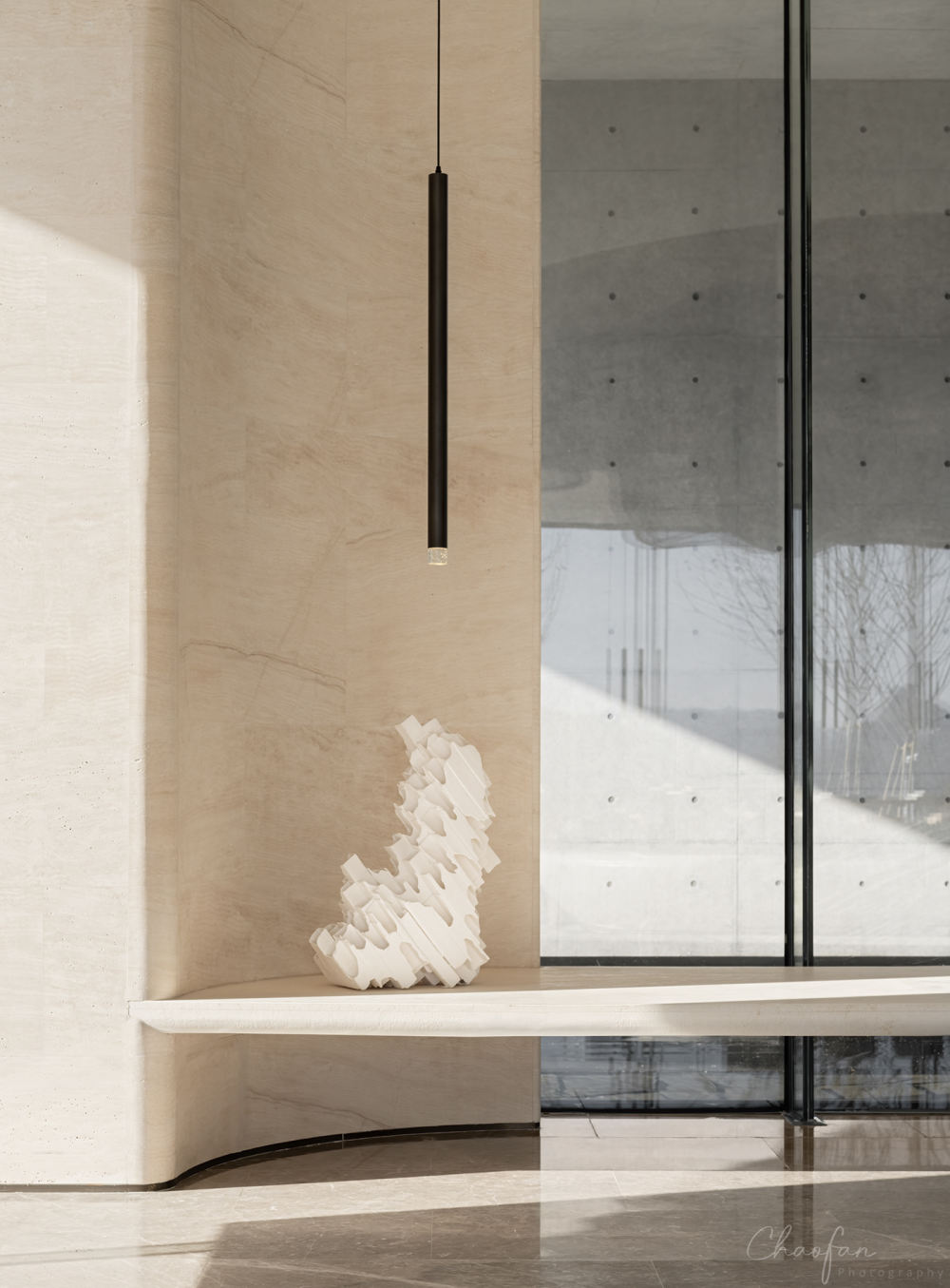 杭州临安绿城桃李湖滨售楼处丨中国杭州丨Chaofan Kang-3