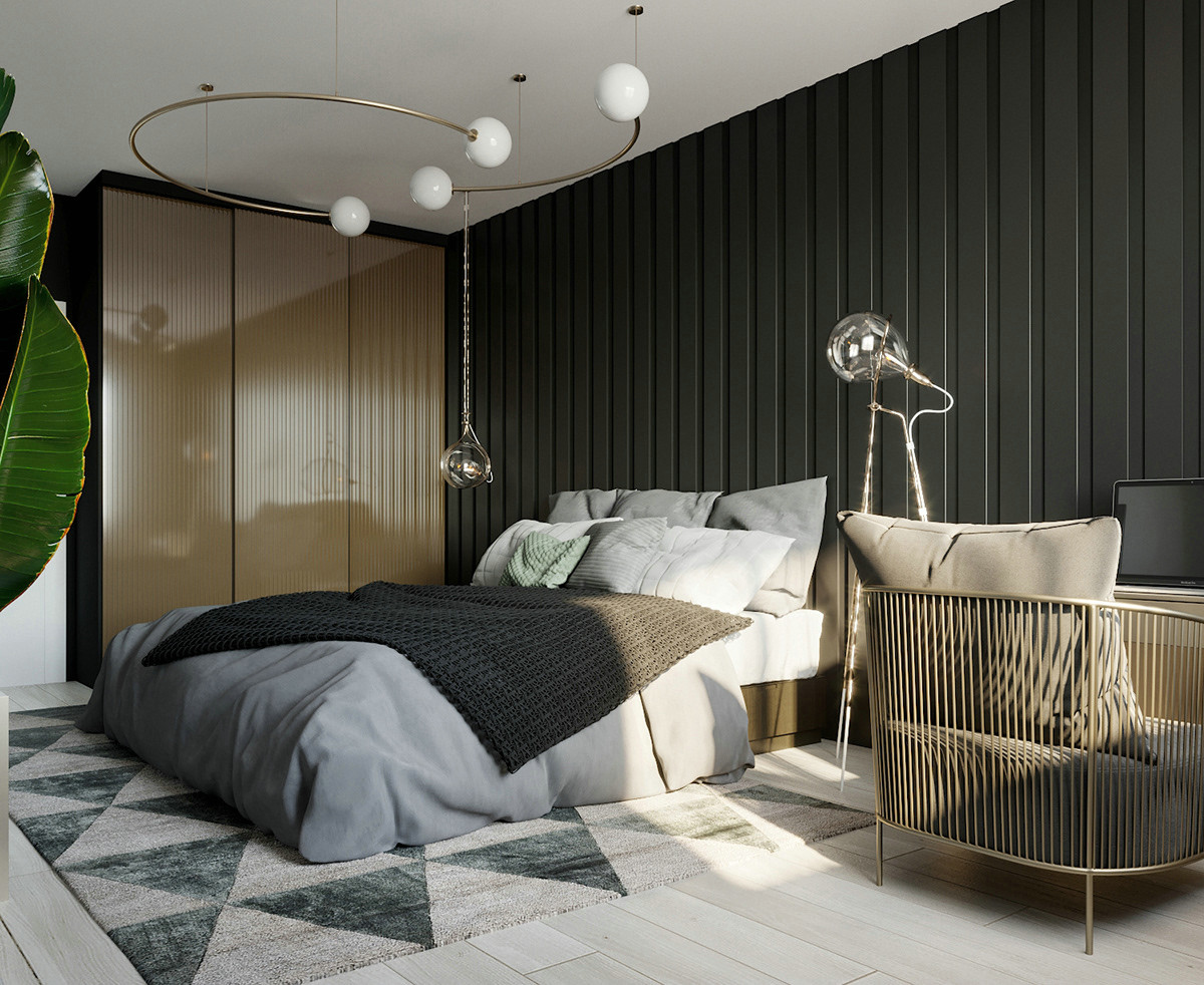 简约北欧风，深色系的高级美！-37