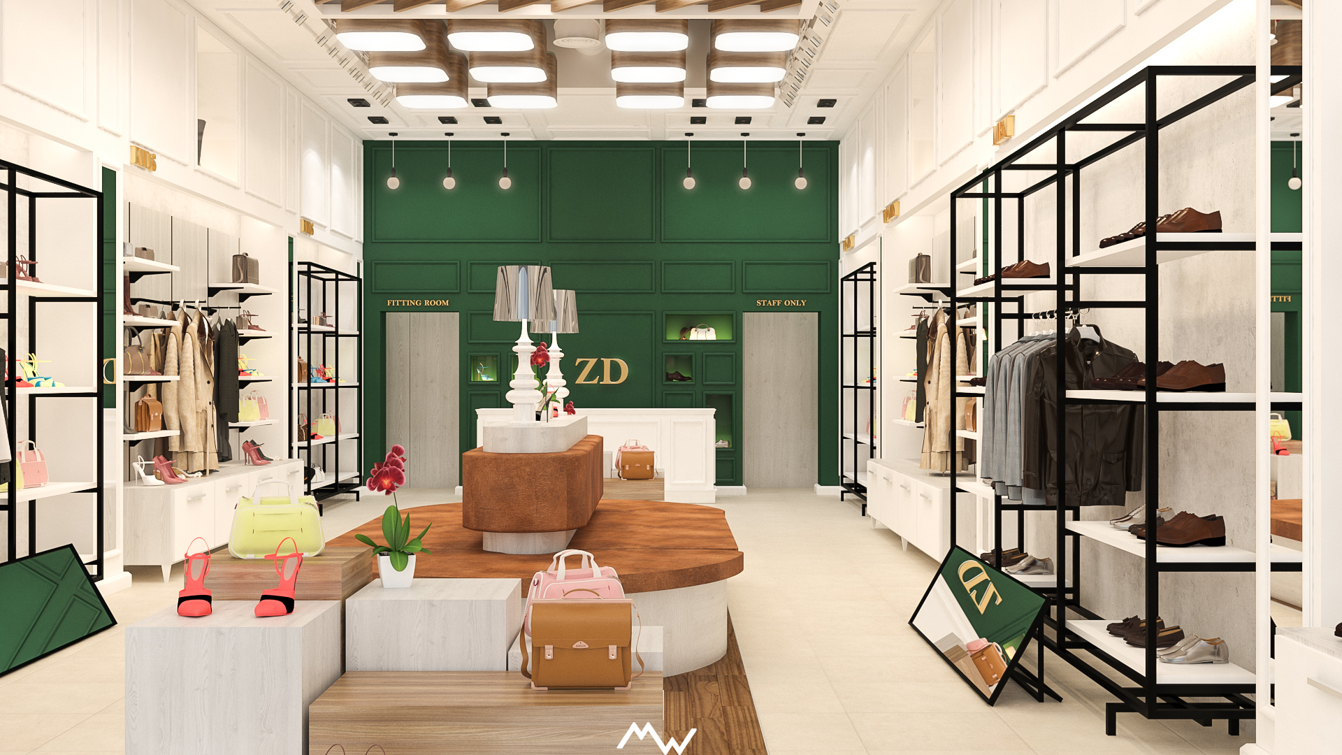 Z 商店概念 鞋店丨ZD-7