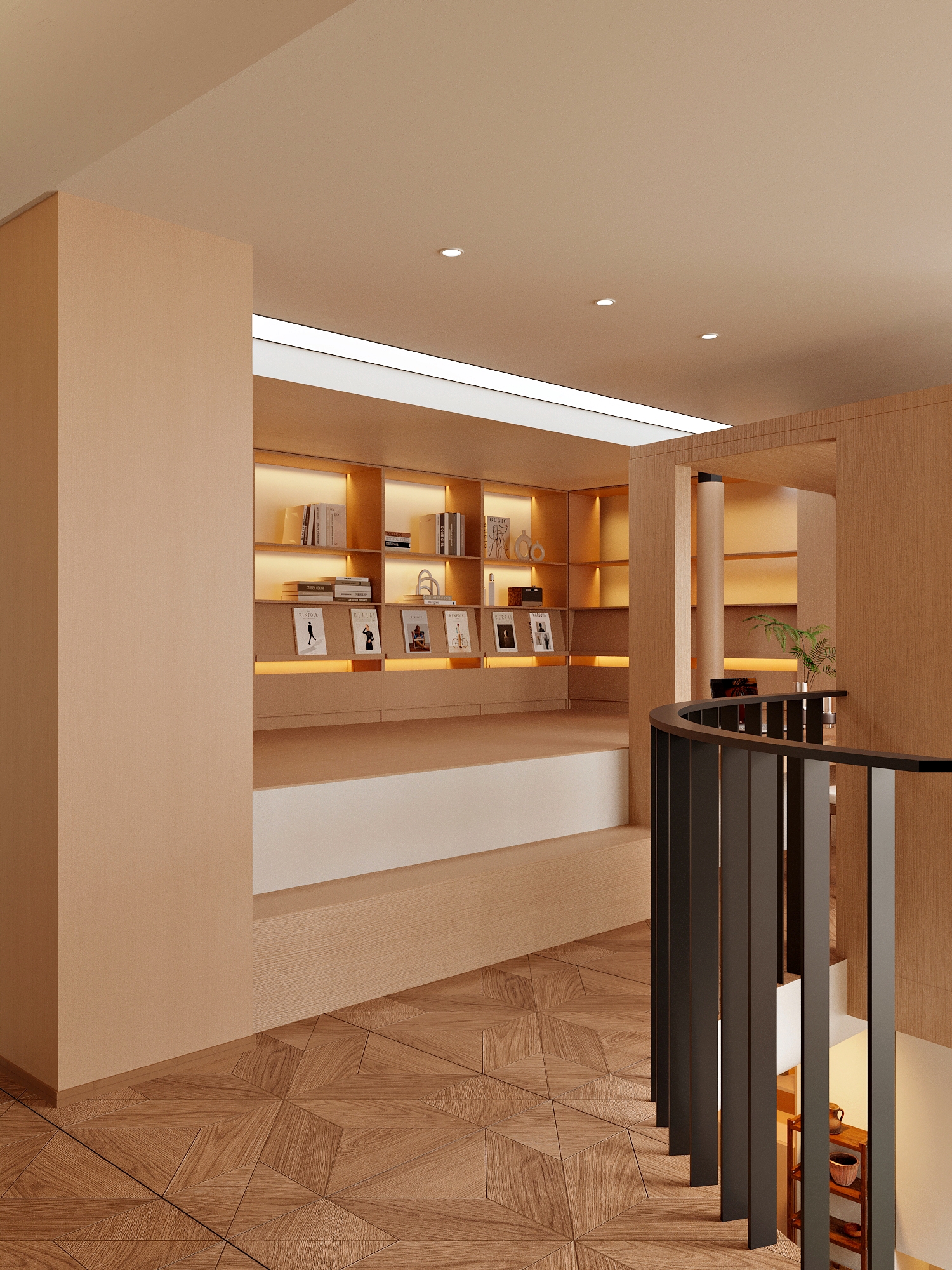 余阳视觉—原木风别墅-9