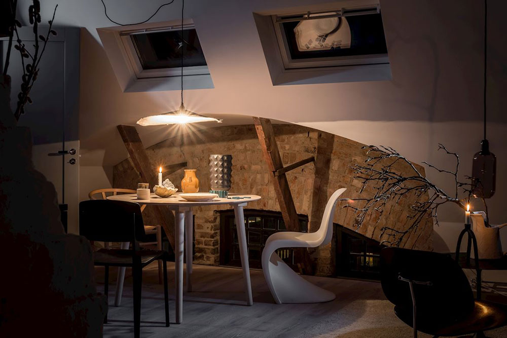 瑞典小阁楼公寓的精致设计-10