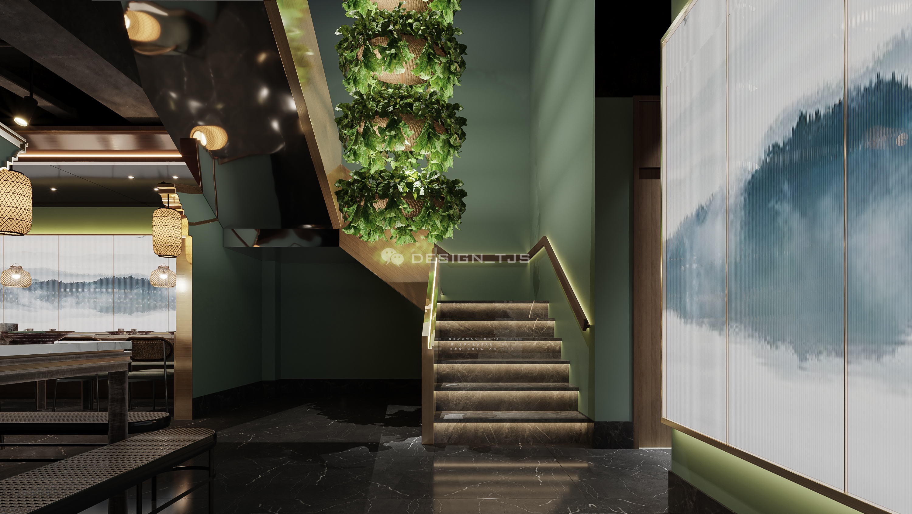 农二代餐饮效果图案例-6