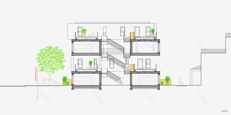 10 logements collectifs individualisés - CoCo architectureCoCo architecture-10
