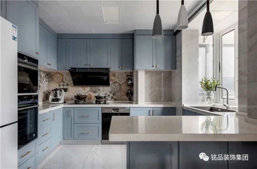 142㎡光影流动,现代简约横厅大开间家-20