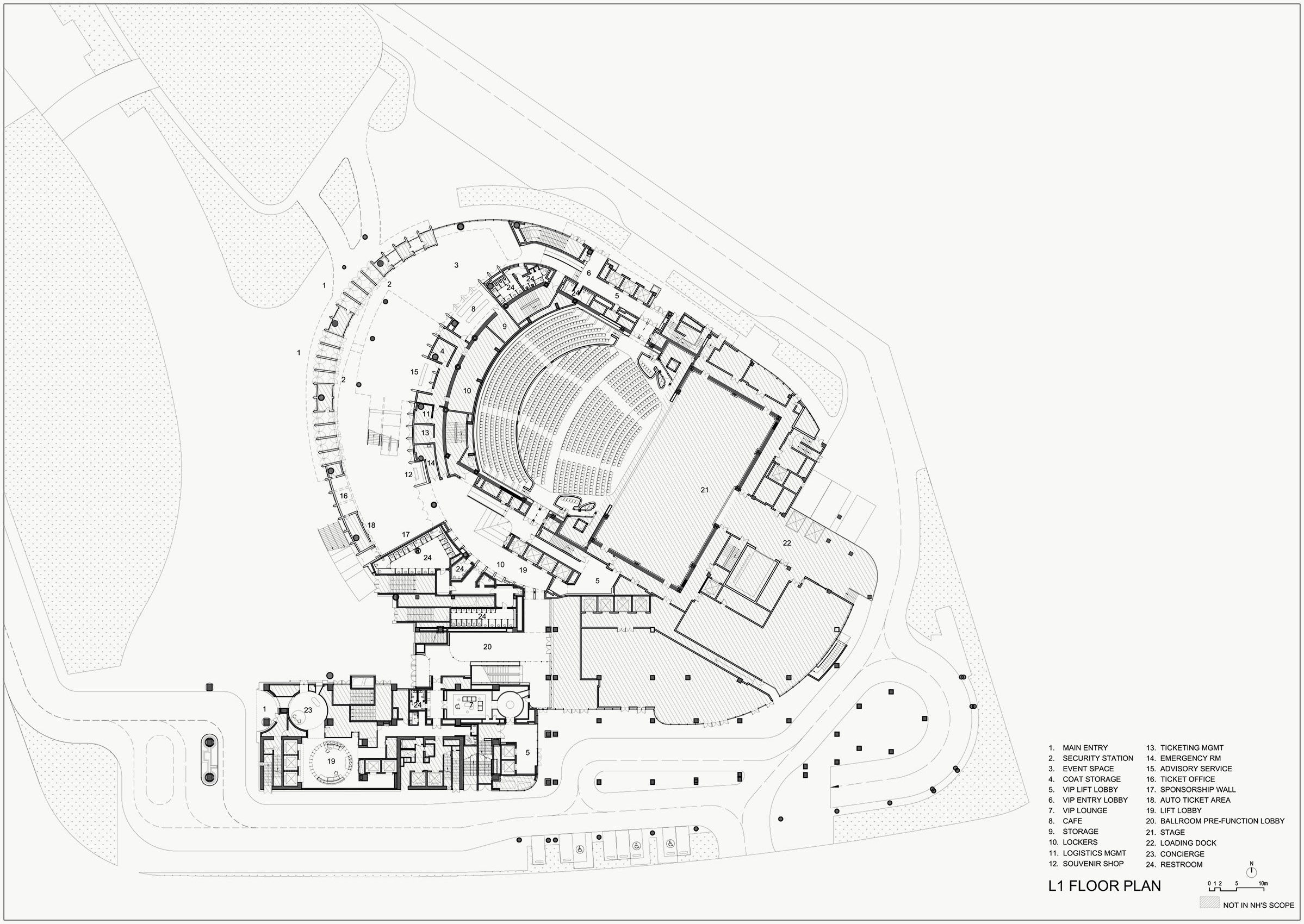 吟榭&前滩31演艺中心丨中国上海丨如恩设计研究室-35