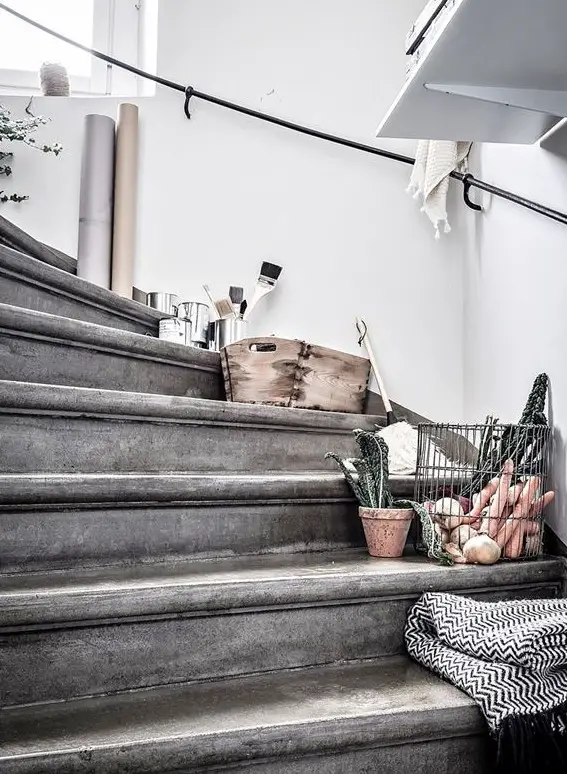 瑞典 113 平米中性色调家庭公寓-15