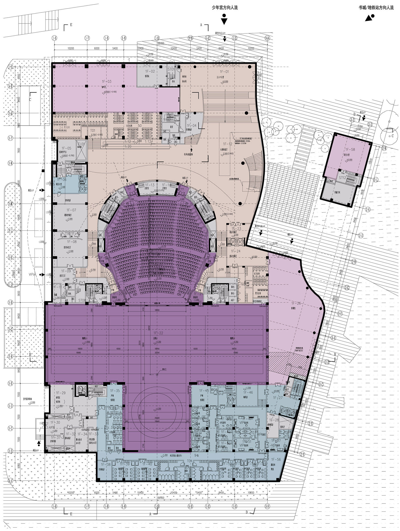 宝安文化区表演艺术中心丨中国深圳丨严迅奇建筑师事务所-69
