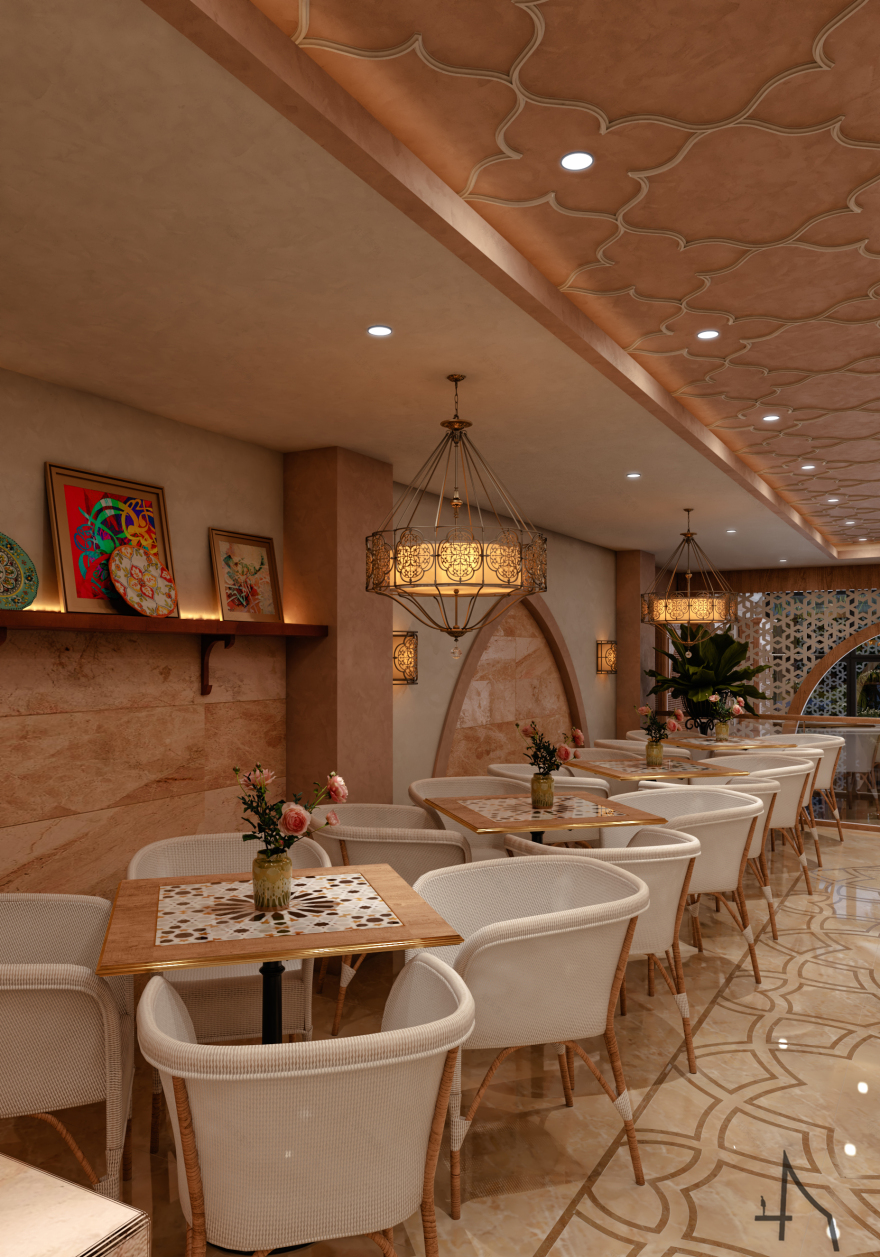 伊斯兰餐厅丨阿联酋迪拜丨Islamic star-27