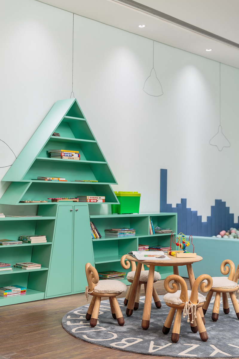 广安紫云台售楼部 | 美式大都会风格的空间演绎-19