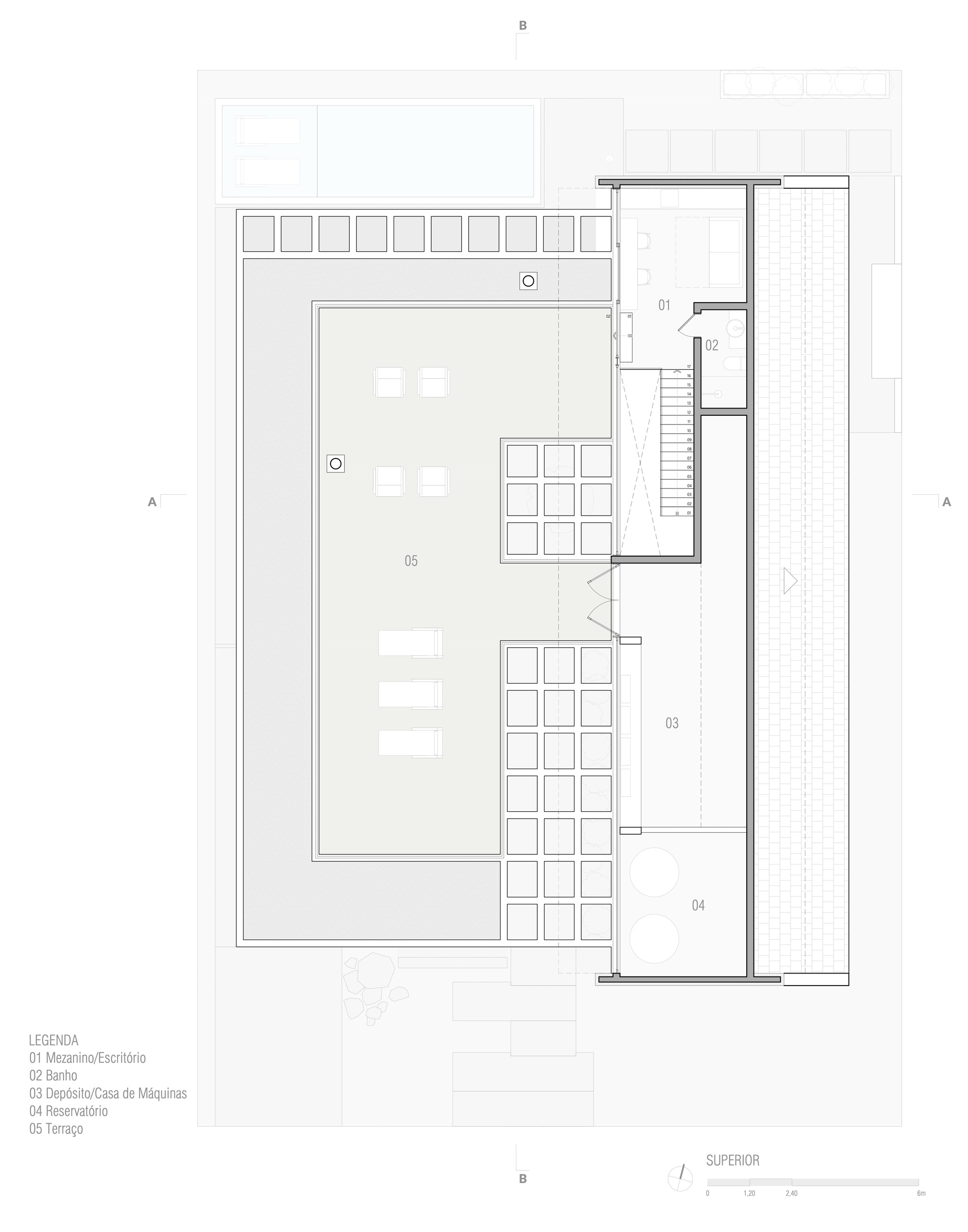 卢萨达宅邸丨巴西丨Galeria 733-47