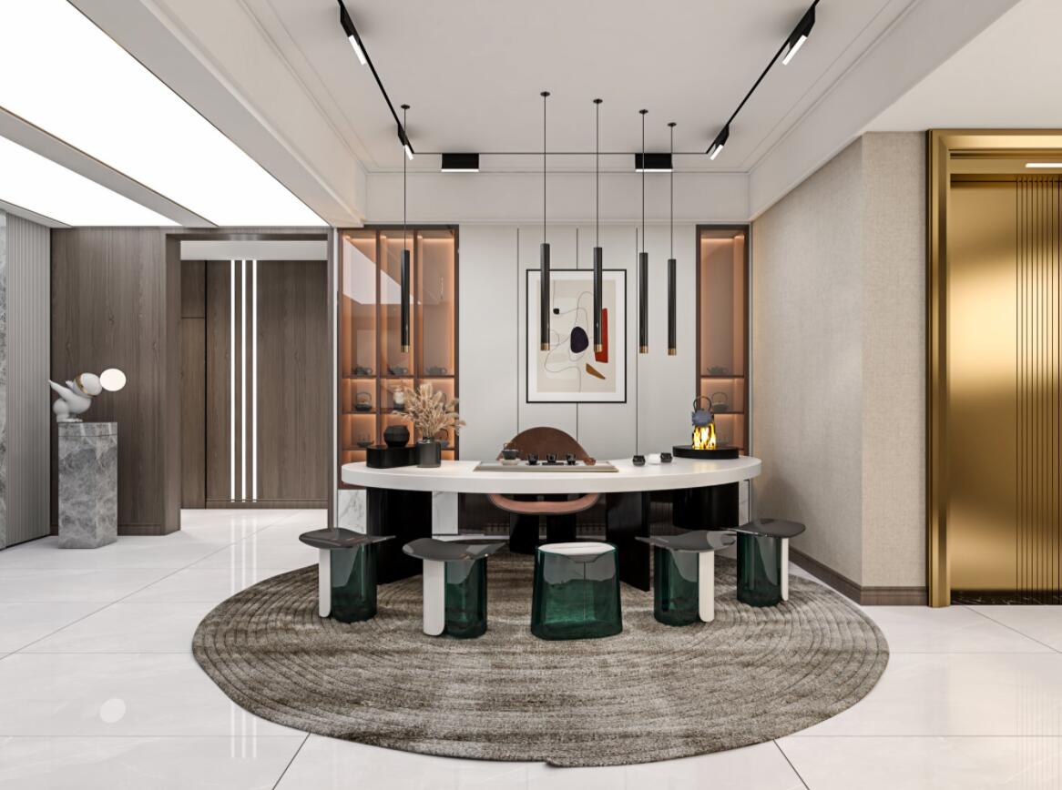 现代法式轻奢家居设计-14