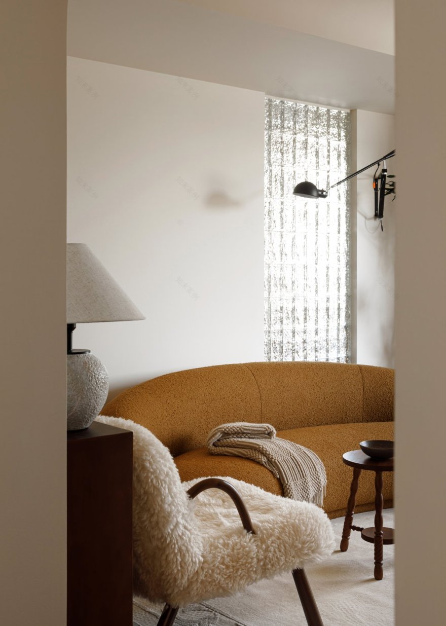 北京西城社区住宅轻复古风格婚房设计丨中国北京丨文君空间设计-25