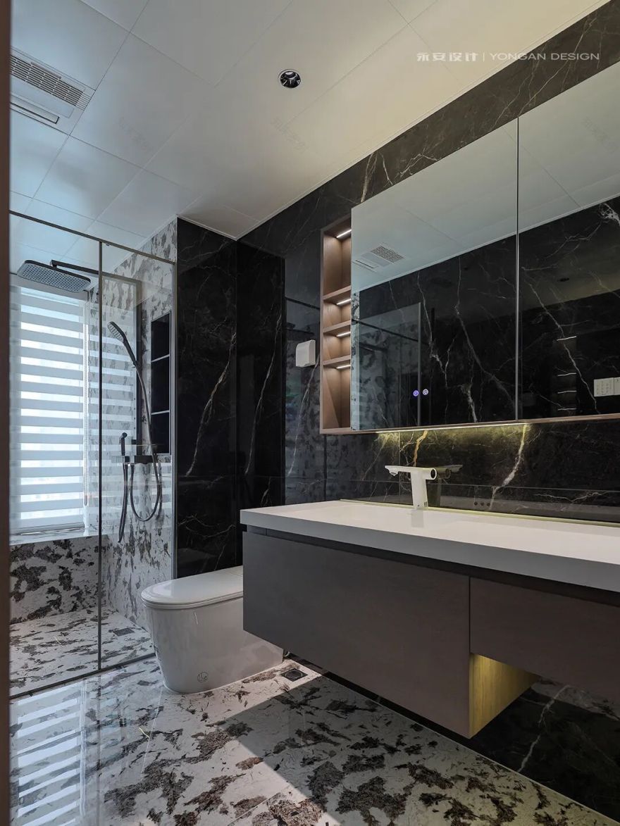 永安实景丨九曜公馆110m²【摩卡咖啡般的醇香空间】-138