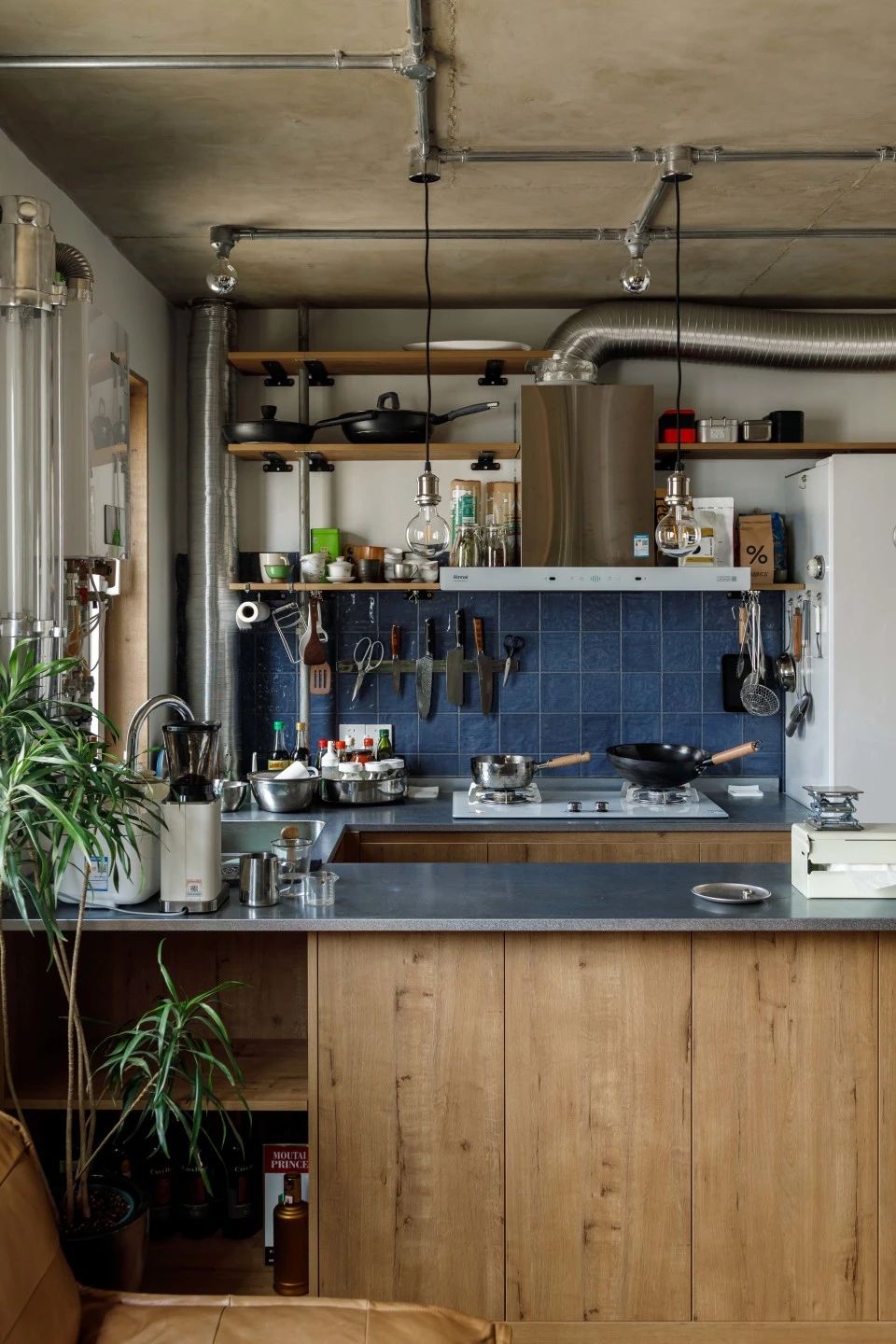 户外小夫妻的68㎡日杂风住宅-35