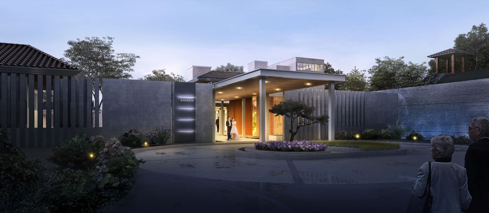 中国惠州喜来登会所景观规划-7