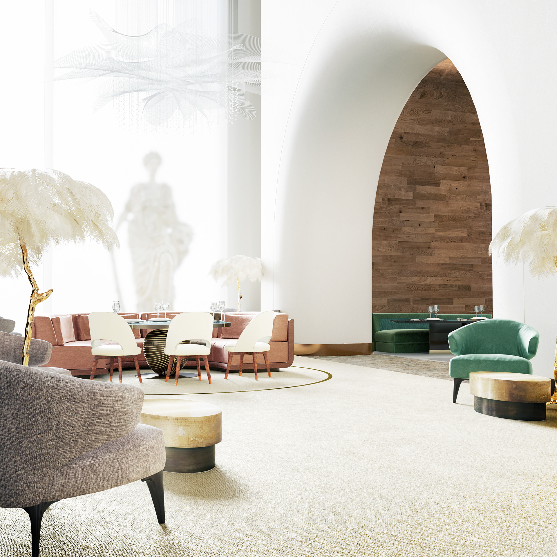 Sopra Le Nuvole 餐厅,酒吧丨阿联酋迪拜丨CAI DESIGN STUDIO-19