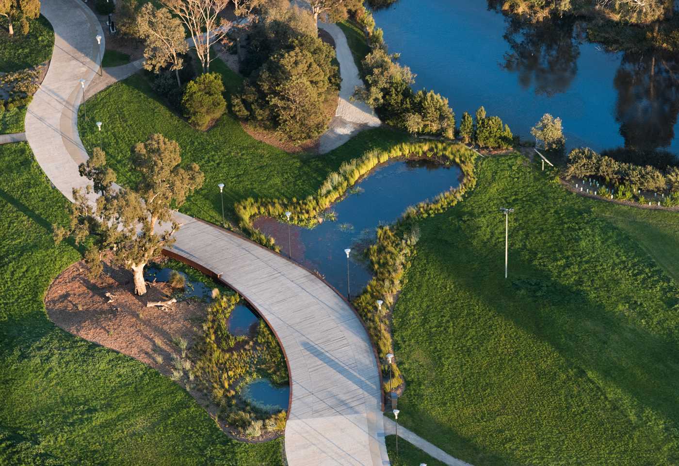 皇家墨尔本理工大学绿廊（RMIT Bundoora Pedestrian Spin）-8