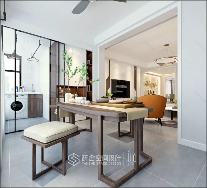 研舍.设计 | 现代风格“灯火”温暖呈现-34