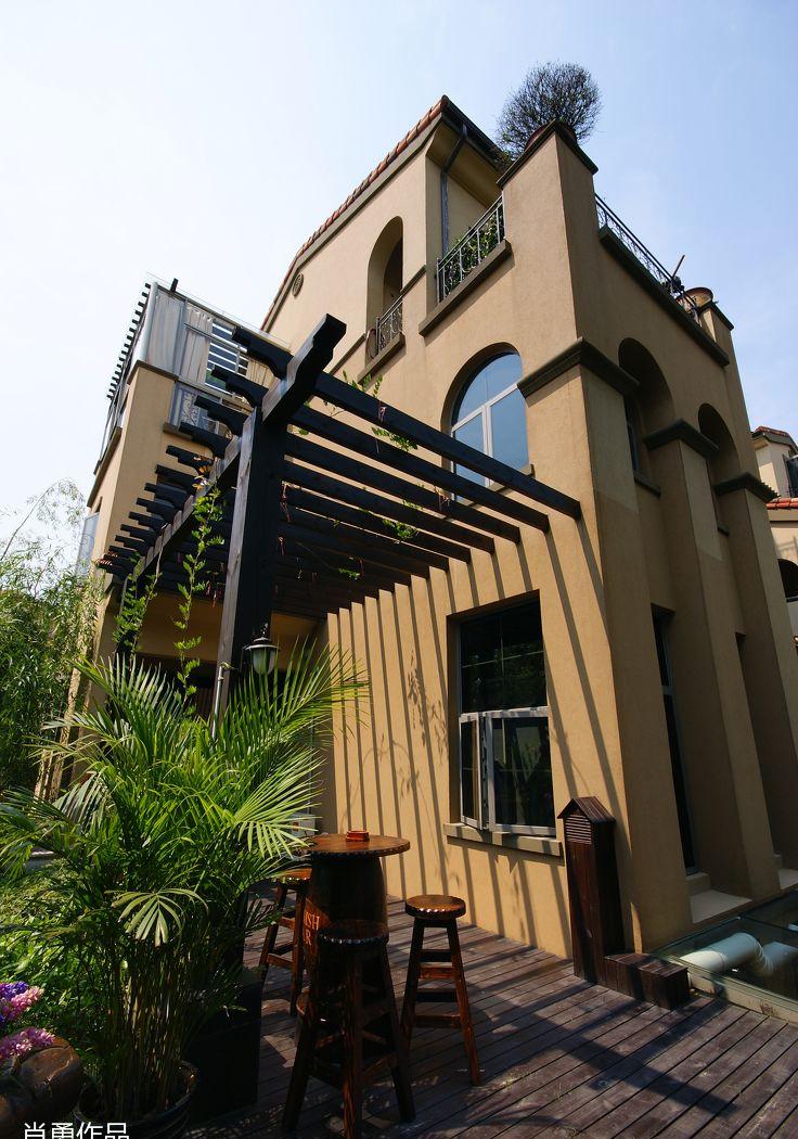 共合直向室内建筑丨别墅丨刮起美式风-23