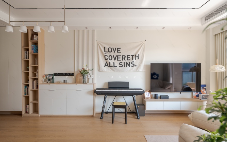 日式原木风家庭空间设计丨中国深圳丨那宅设计事务所-32