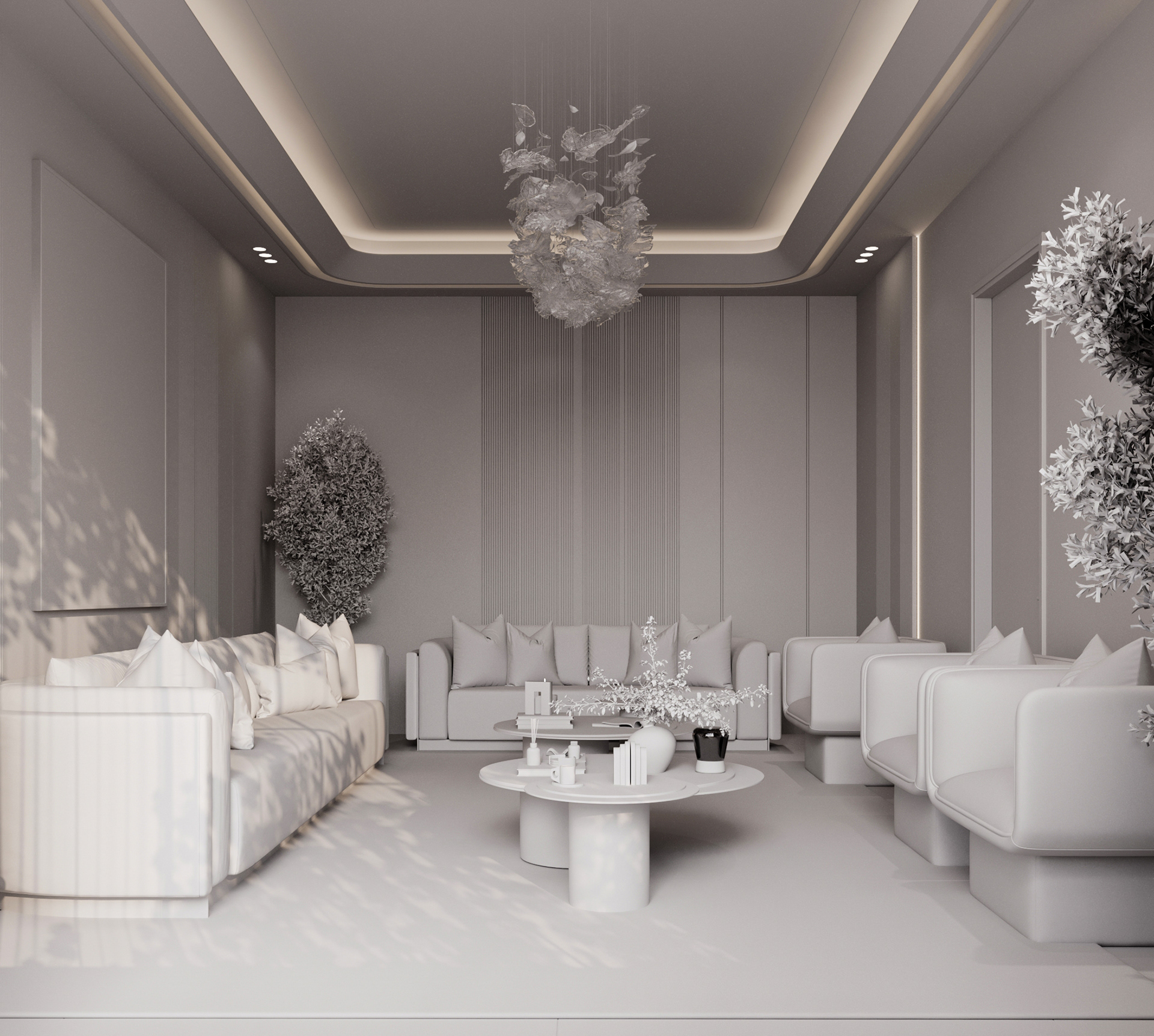 客厅丨沙特阿拉伯吉达丨SALMA AHMED-16