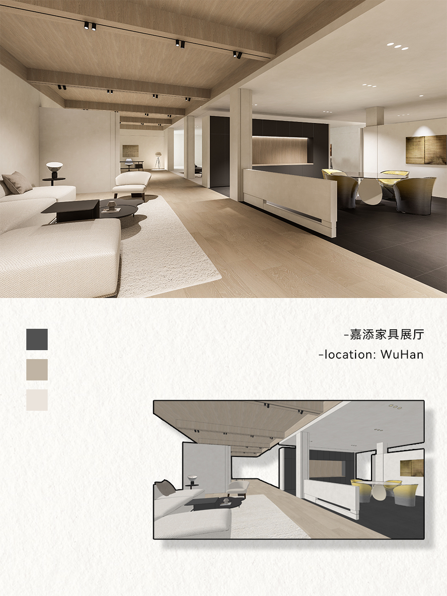 嘉添家具展厅丨中国武汉-14