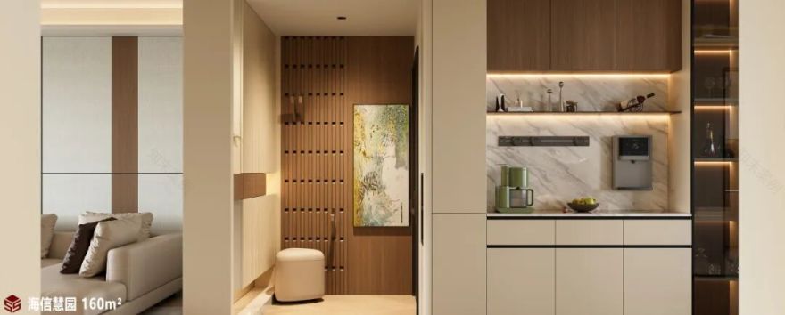 【实景】思舍全案|繁花光影与当代-49