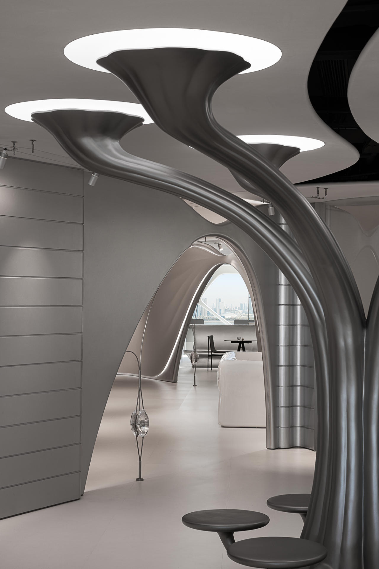 新作|池陈平:云巅造境,引水入席丨中国杭州丨OTL本体建筑空间设计-41