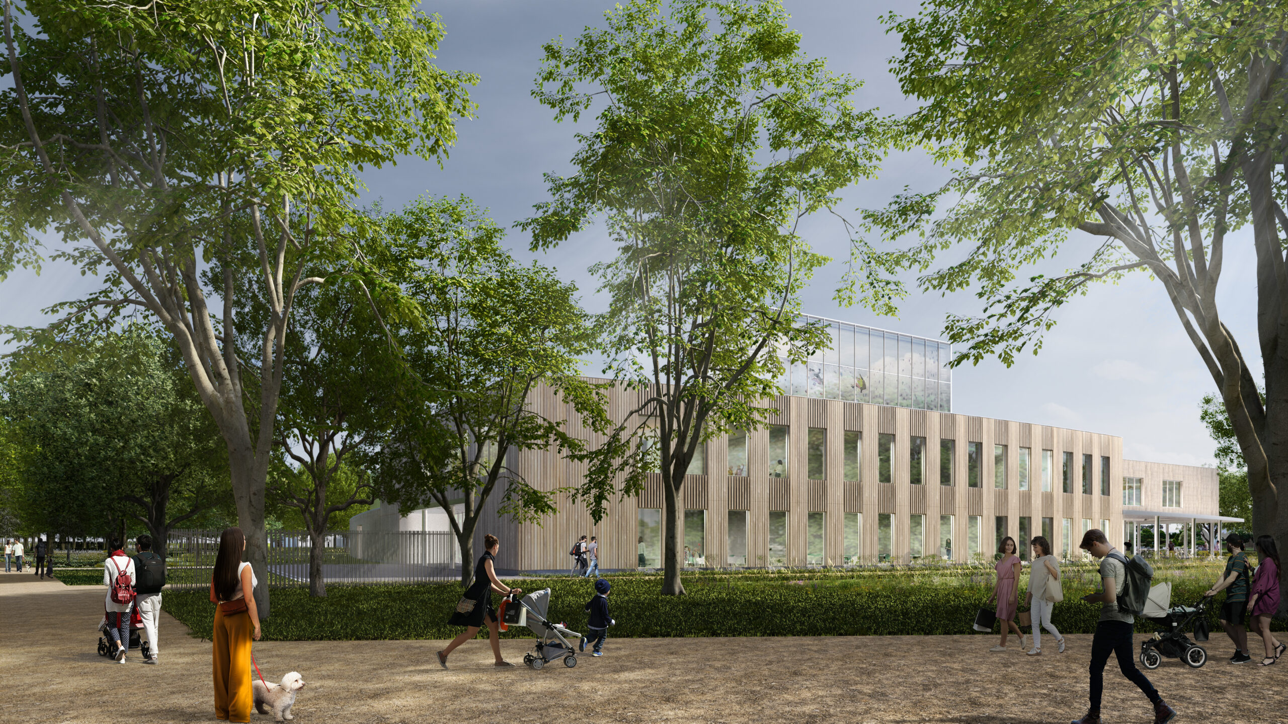 Sportcomplex met klaslokalen - Turnhout — Archiles architecten-4