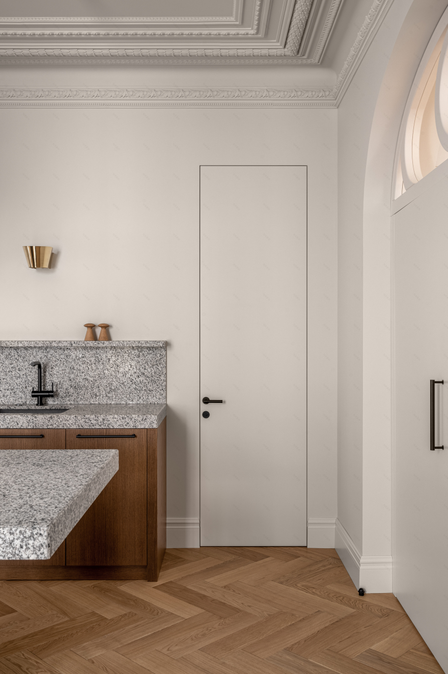 艺术收藏家公寓丨乌克兰基辅丨Yevheniia Dubrovska-17