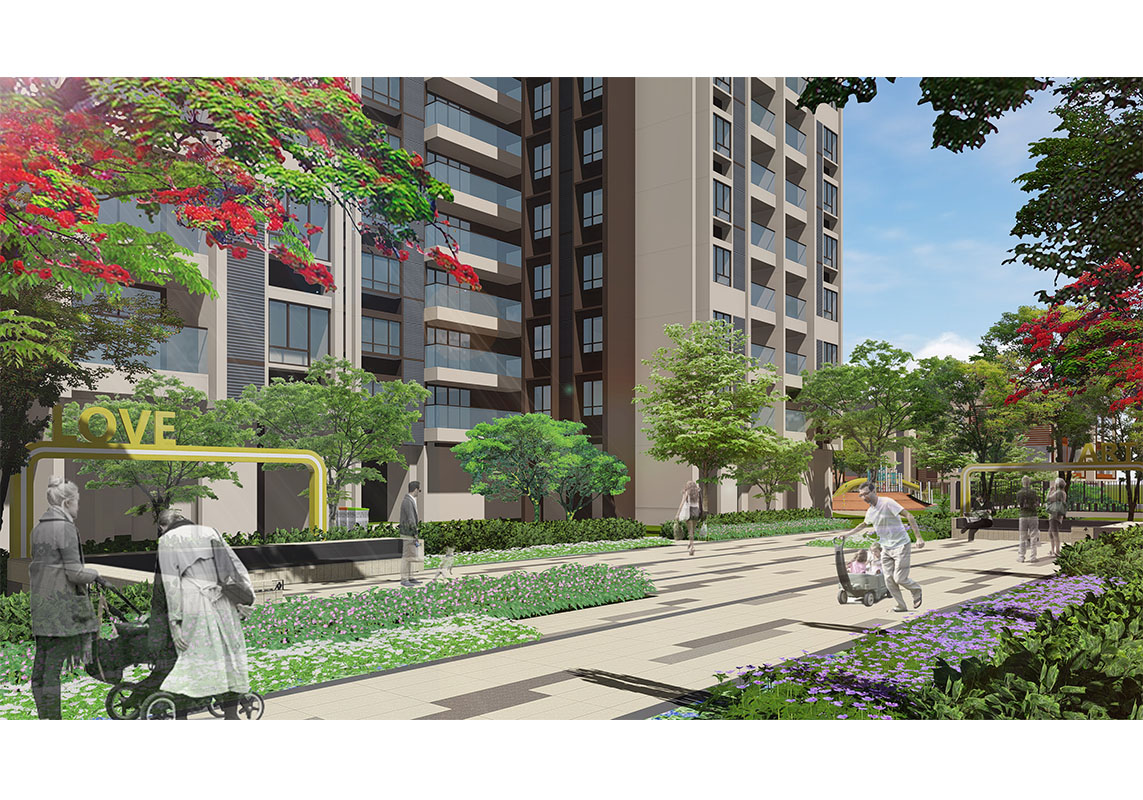 广州南沙时代长岛现代简约景观设计-17