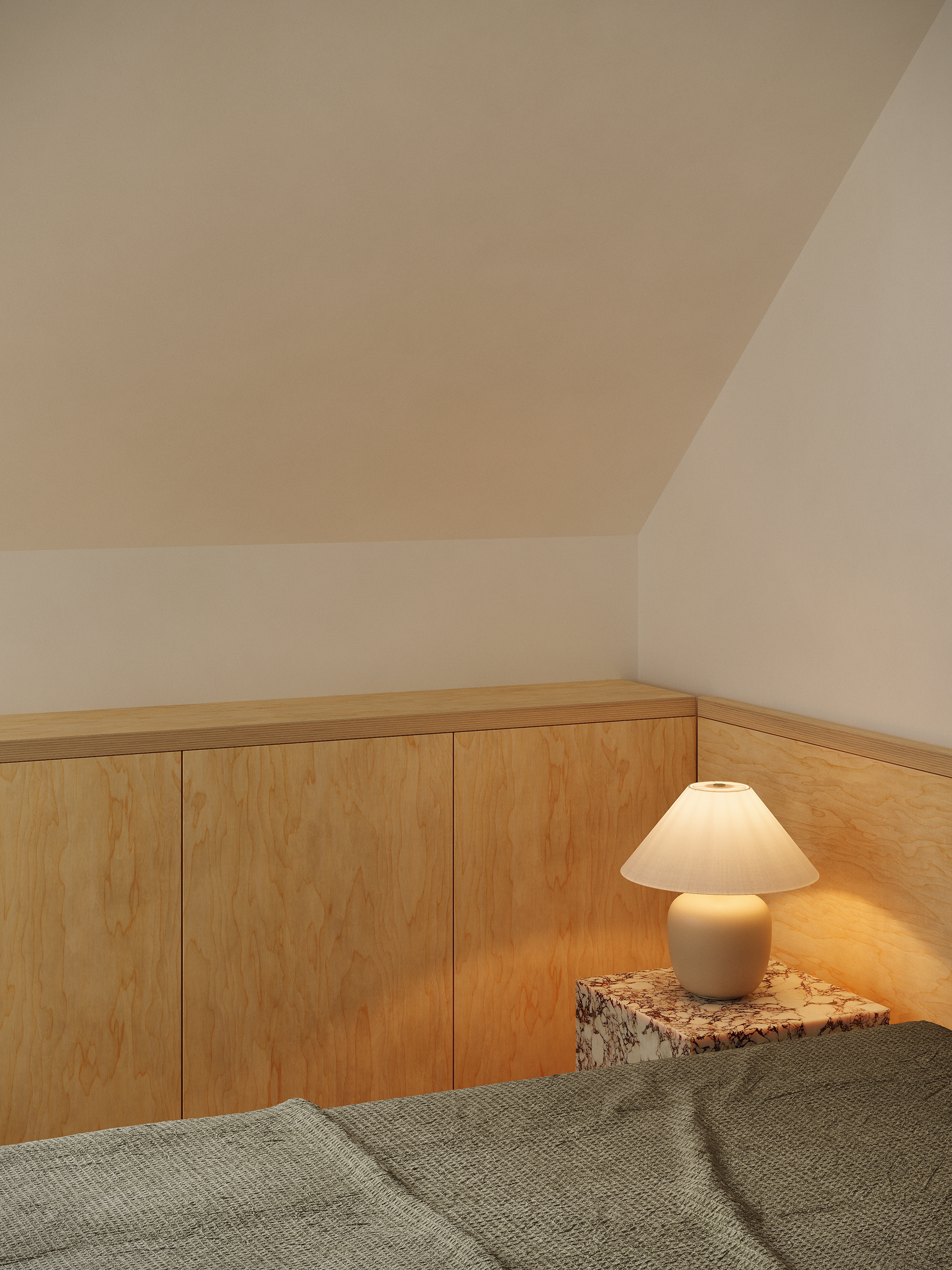 柏林市中心顶层公寓可视化项目丨德国柏林丨Mosolova Valeria-13