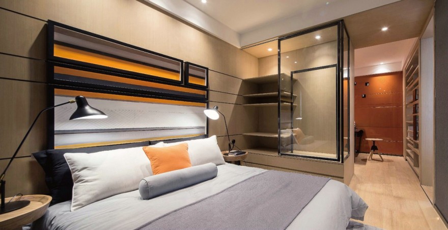 昆明东盟森林A1户型示范单位 柏舍设计-15