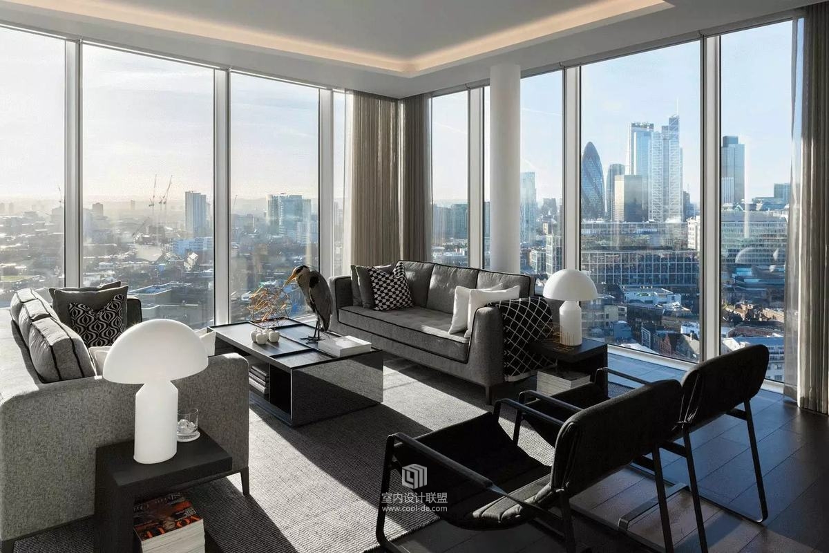 伦敦豪华公寓设计-35