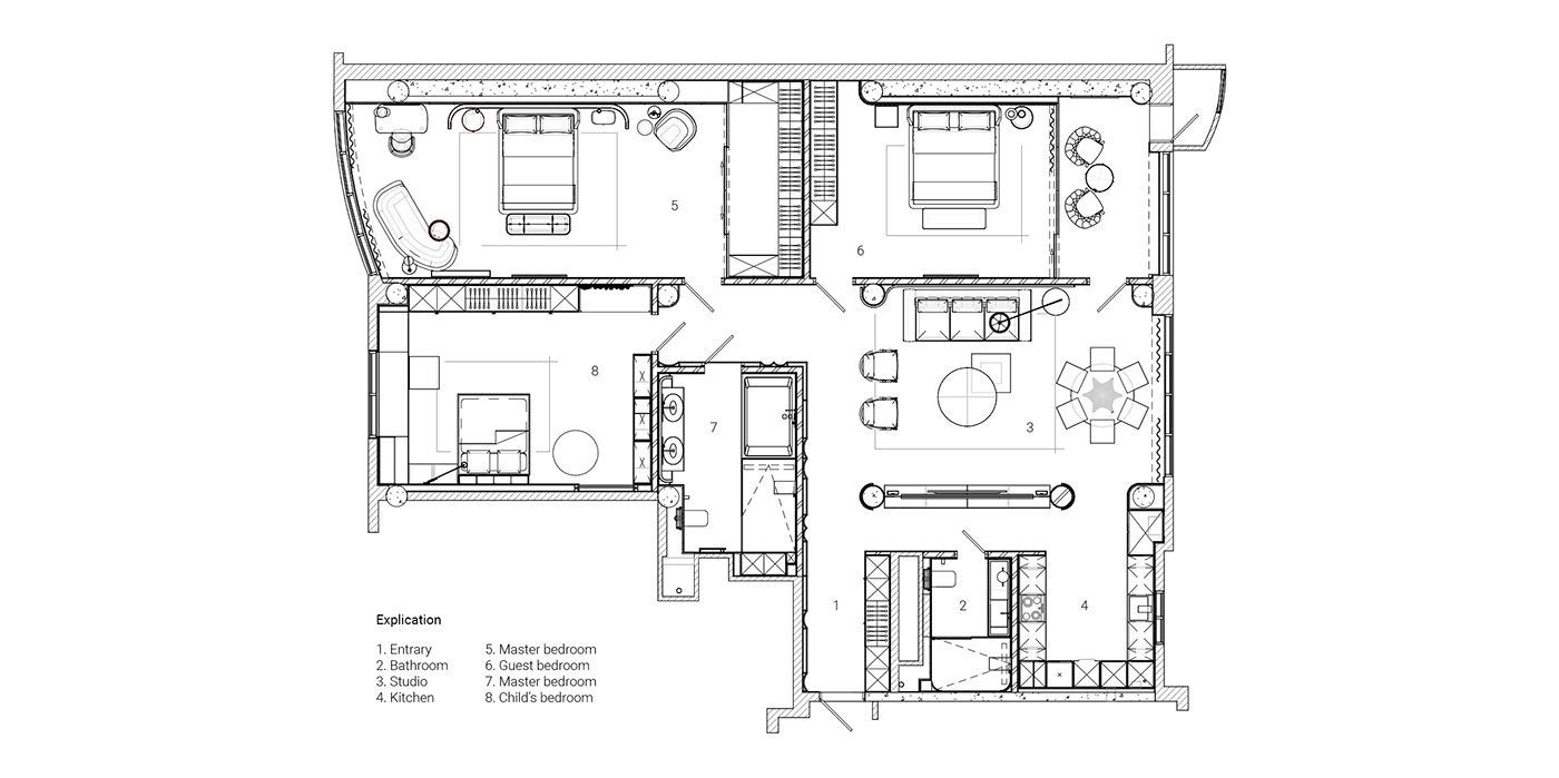 GW 公寓丨乌克兰哈尔科夫丨Ego House Architects-3