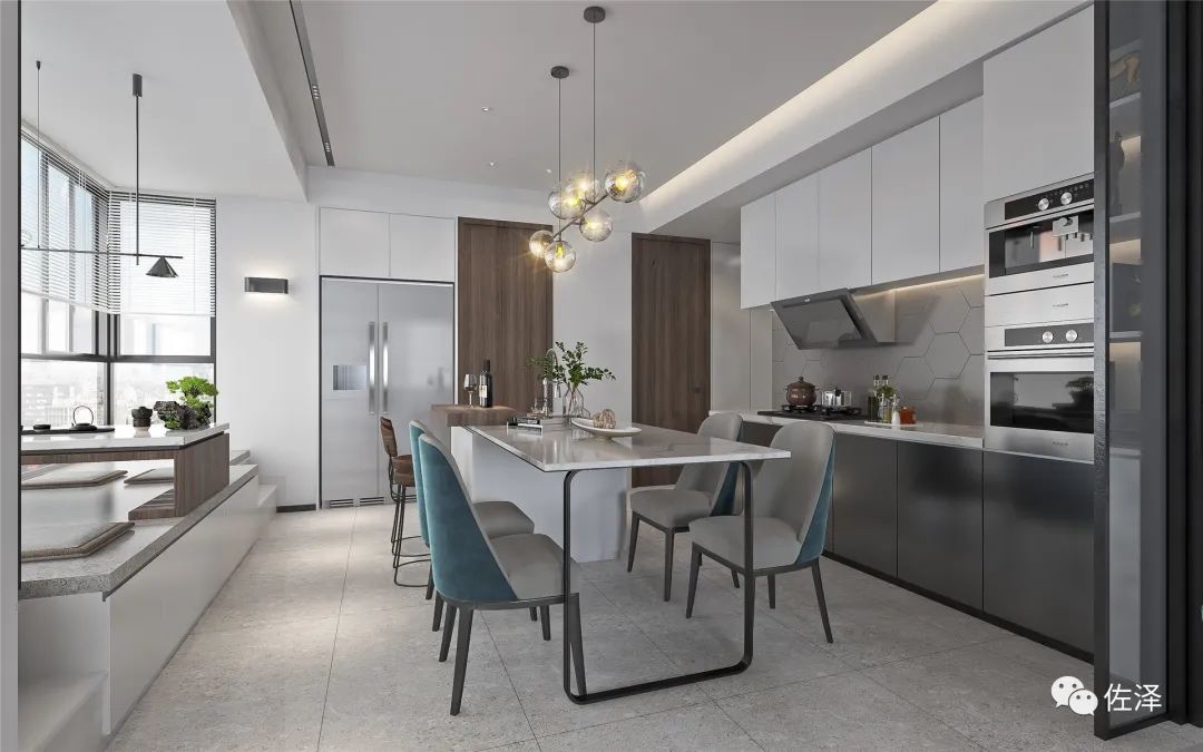 意式简约之美,佛山中信山语湖复式住宅设计-71