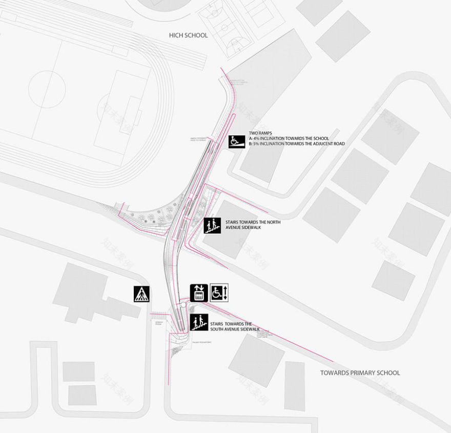 帕福斯悬臂式人行天桥提案丨塞浦路斯帕福斯丨塞浦路斯EP Architects-9