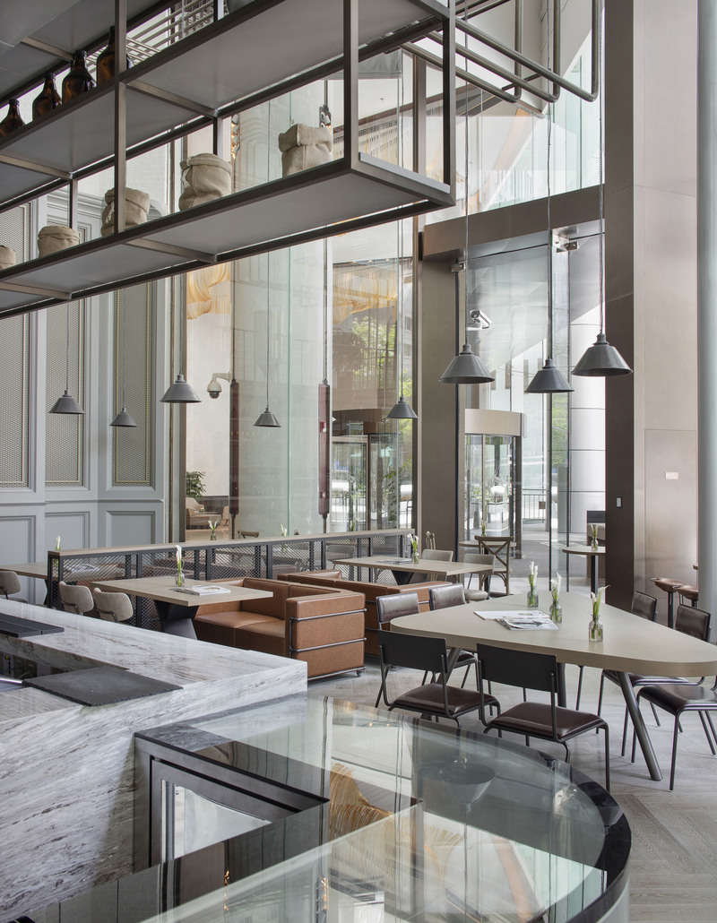 上海世茂皇家艾美酒店COPPER铜餐厅-23