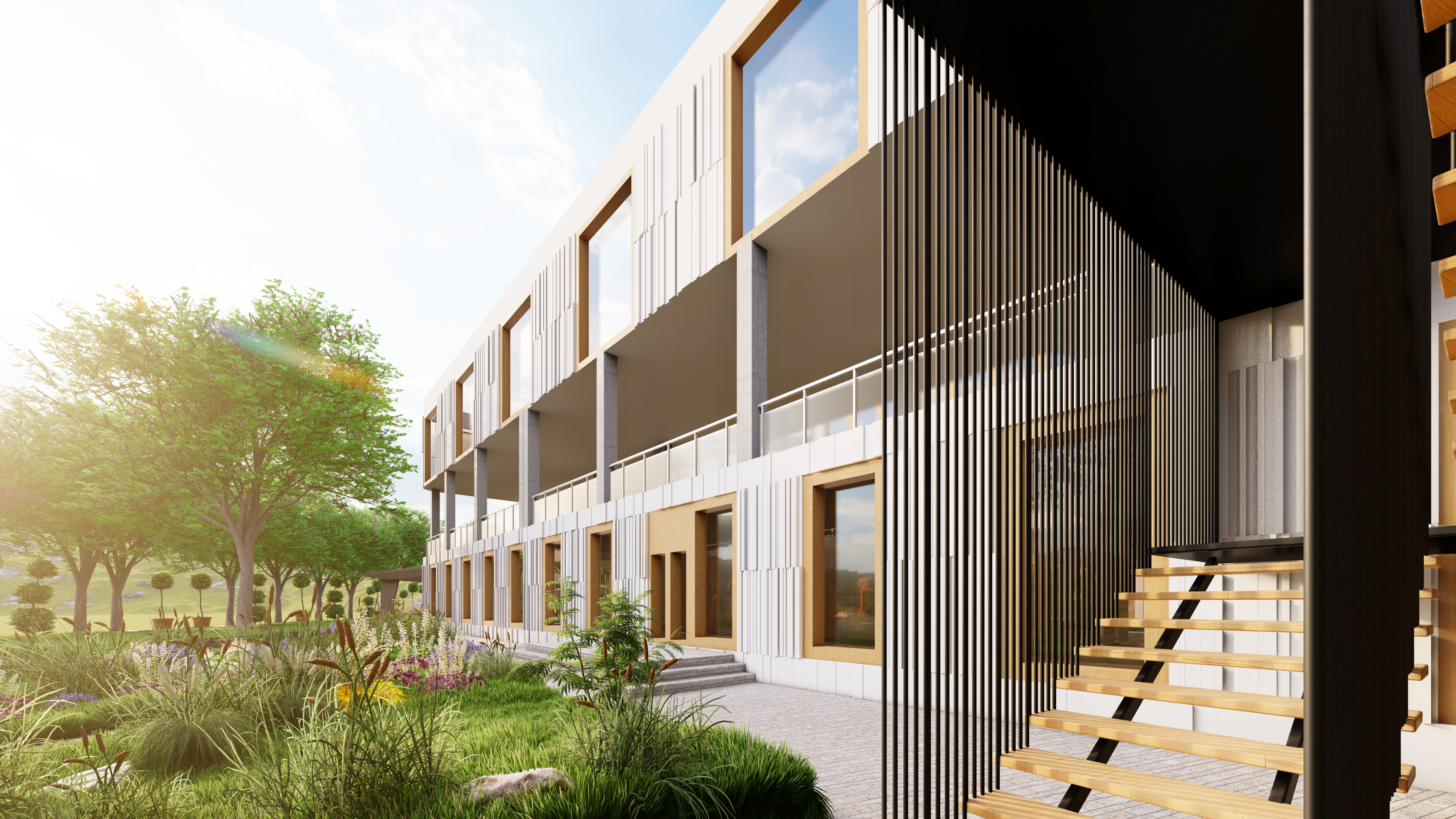 Biophilic Psychological Rehabilitation center-8