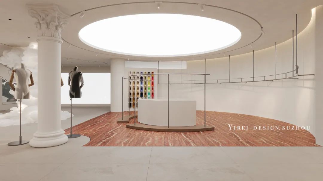 羊毛衫针织展厅丨中国苏州丨YIBEI DESIGN-18