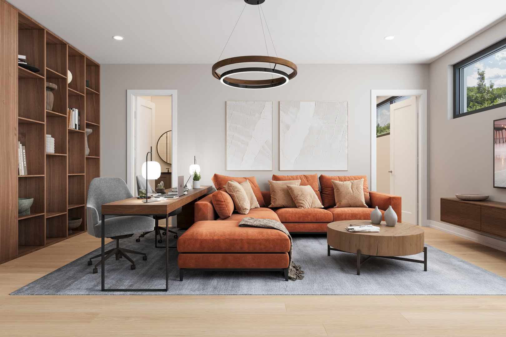 3D 室内渲染丨美国芝加哥丨The 2D3D Floor Plan Company-39