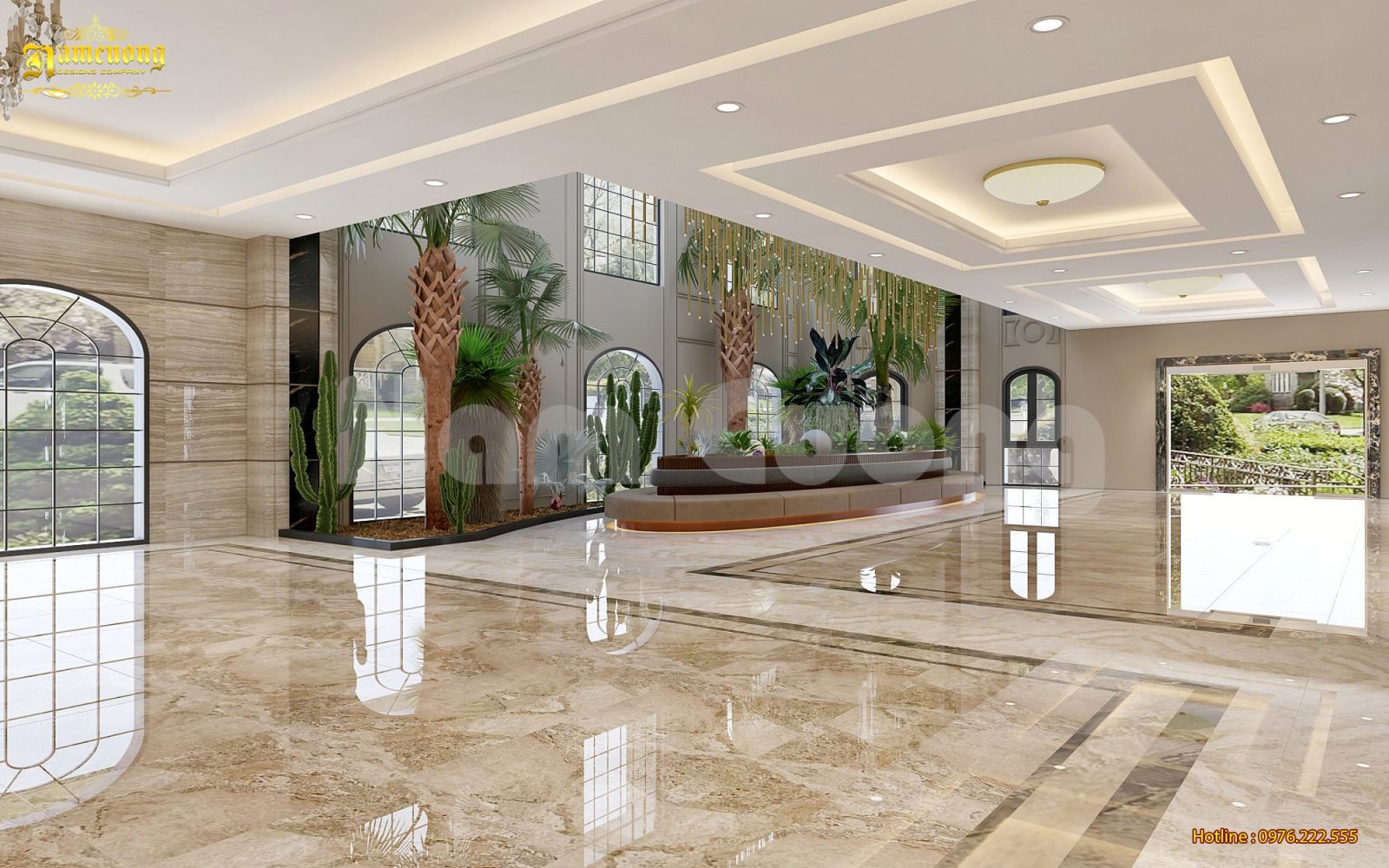 越南 Quảng Ninh 港海鲜餐厅 Vườn Hồng 设计亮点与评价-14