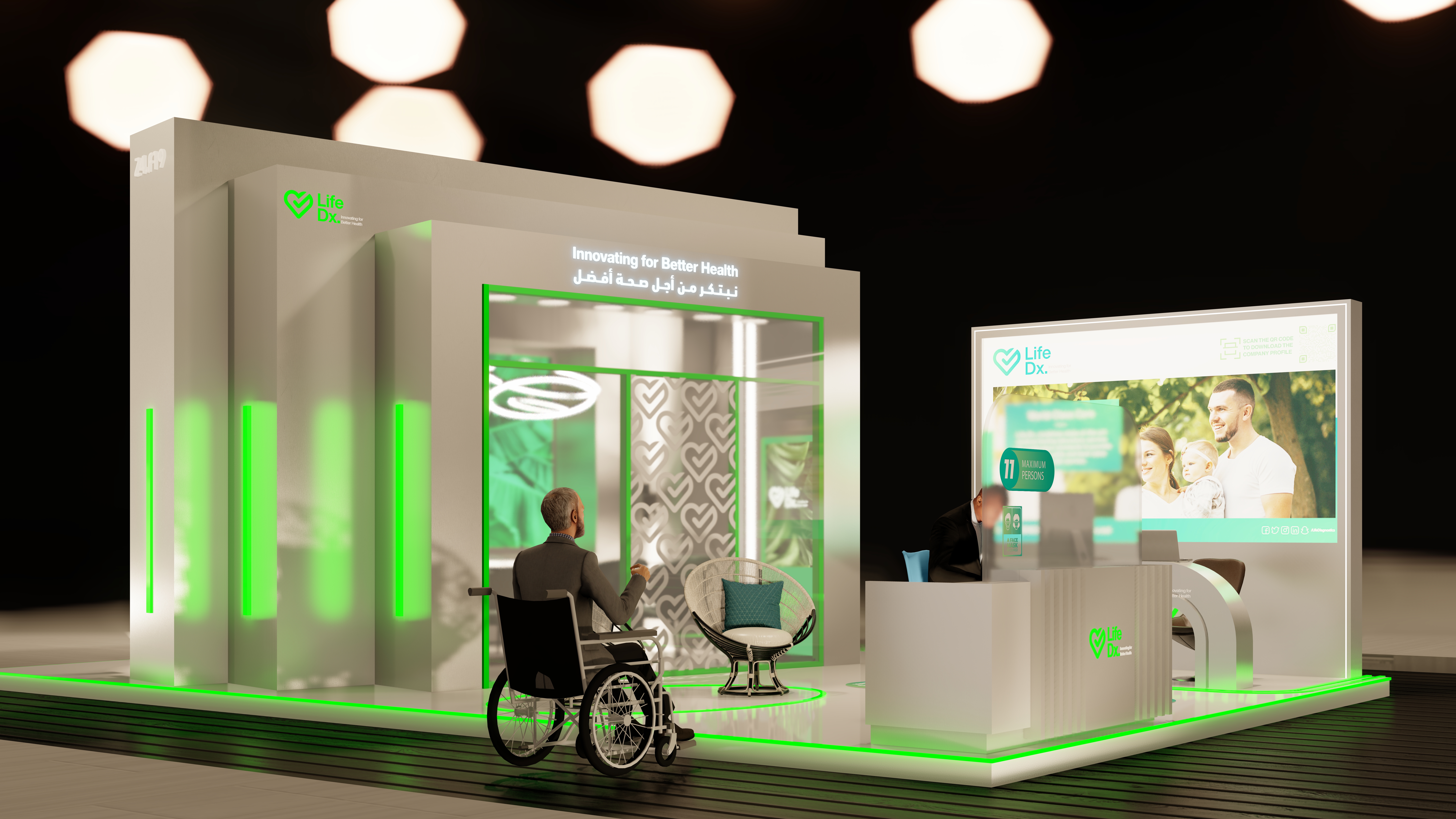 Cityscape Dubai Exhibition 2022 - Life DX Booth-10