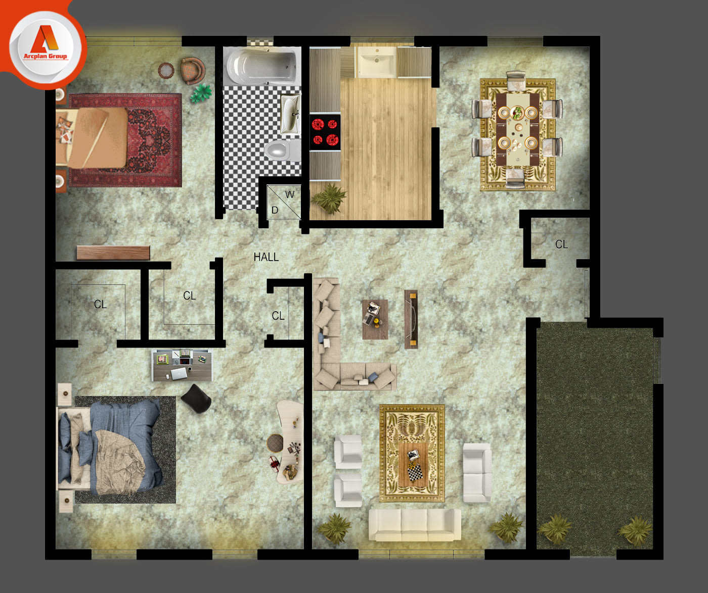 Architecture Photoshop ( Students Projects )-6